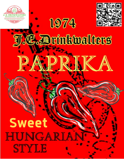Sweet Hungarian Paprika Spices