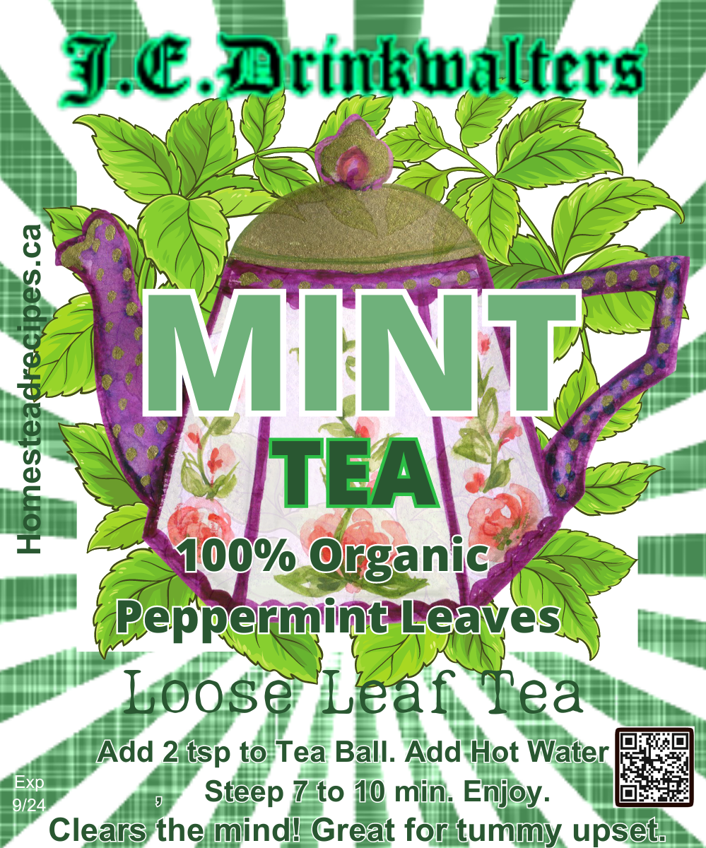 Organic Mint Loose Leaf Tea