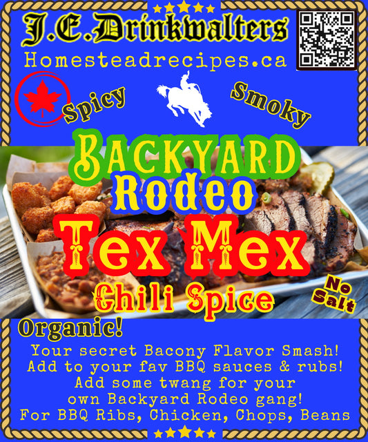 Backyard Rodeo Tex Mex Chili Spice