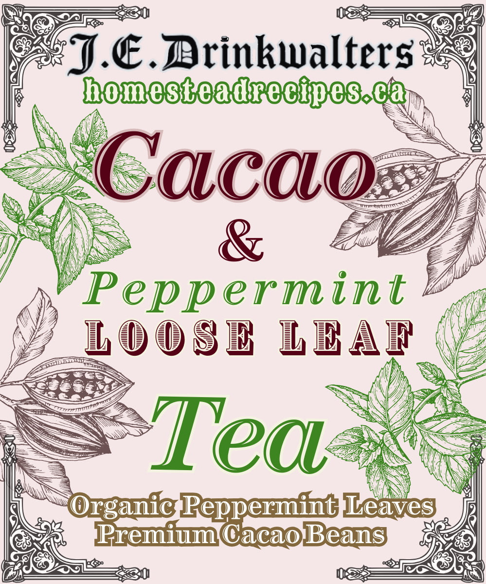 Cacao and Peppermint Tea Loose Leaf