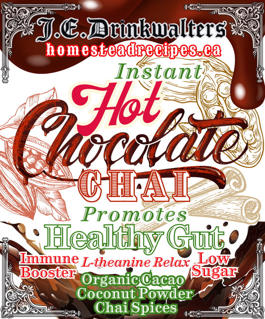 Premium Instant Vegan Hot Chocolate Chai